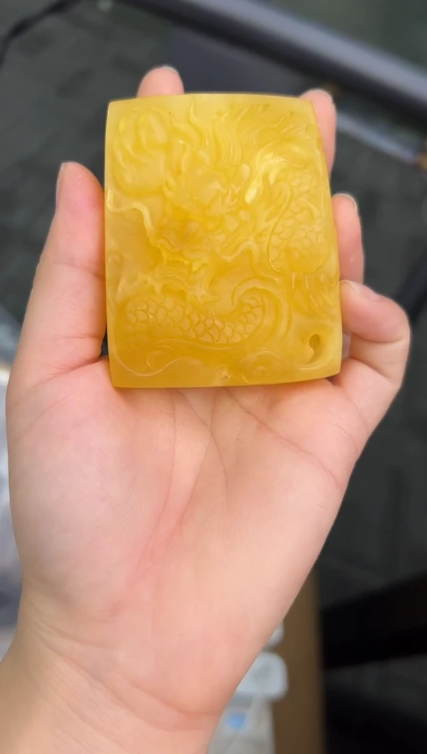 未镶嵌蜜蜡裸石琥珀蜜蜡吊坠