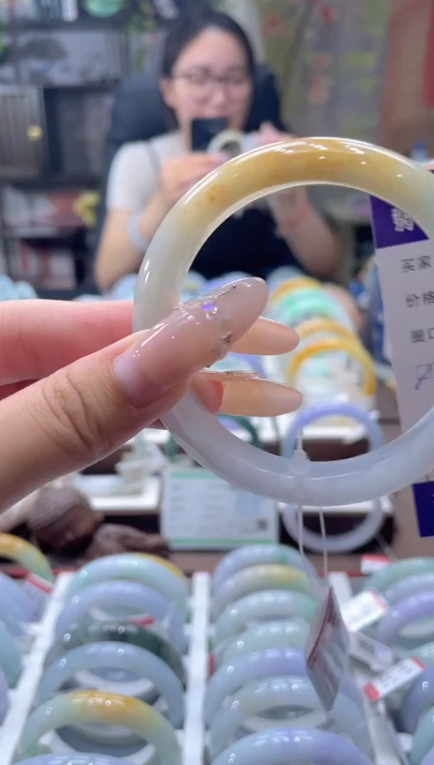 未镶嵌手镯翡翠04742***