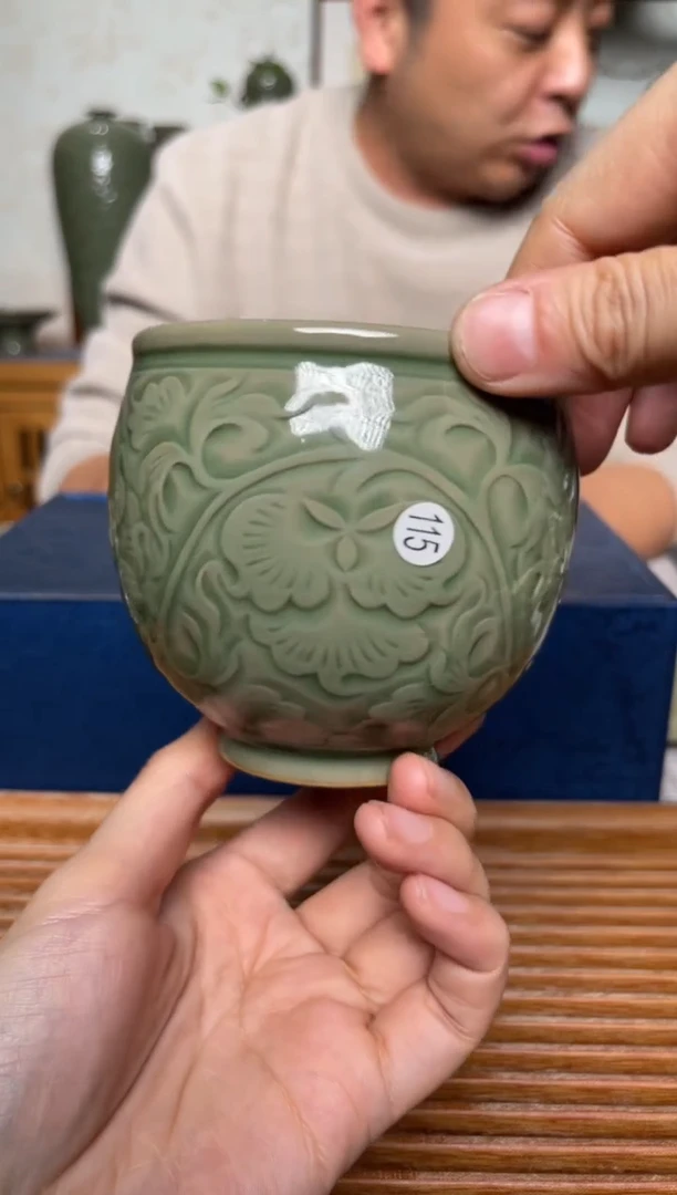 【闪购商品】其他115纯手工牡丹大缸杯