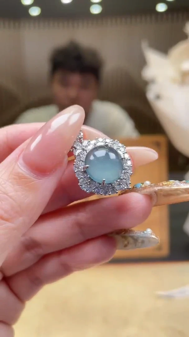 翡翠未镶嵌颈饰        *6