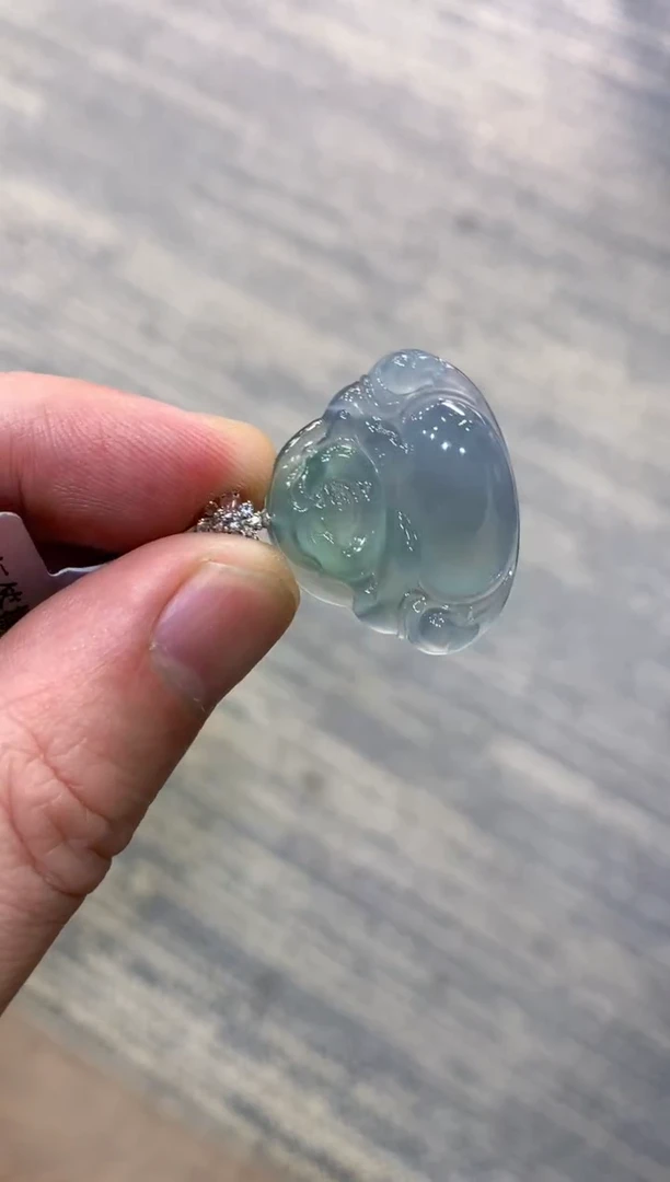 颈饰未镶嵌翡翠天然A货翡翠
