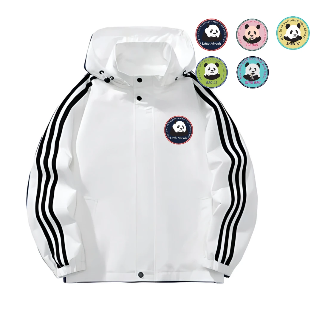 定制款外套，搭配两款布贴，背后印小奇迹，微瑕，介意者慎拍