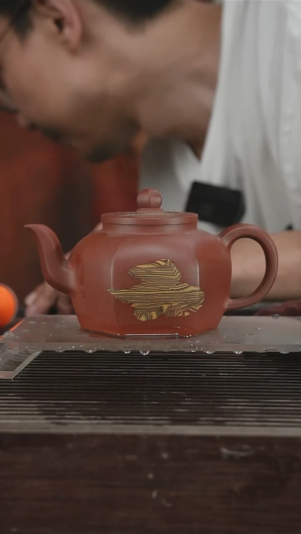 茶壶紫砂原矿紫砂壶300cc252h2