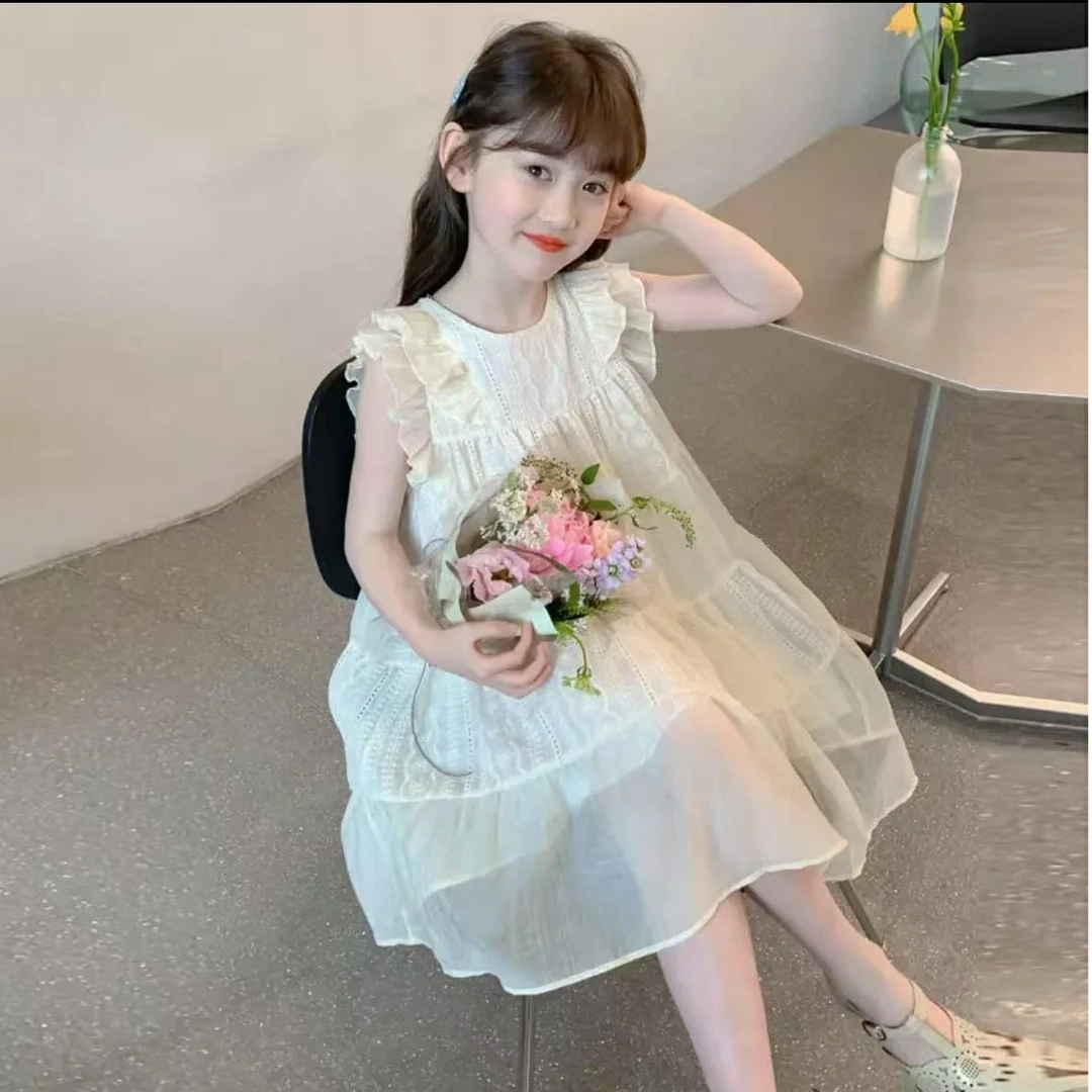 820女童夏装连衣裙夏季2025新款小女孩洋气漂亮裙子儿童公主裙