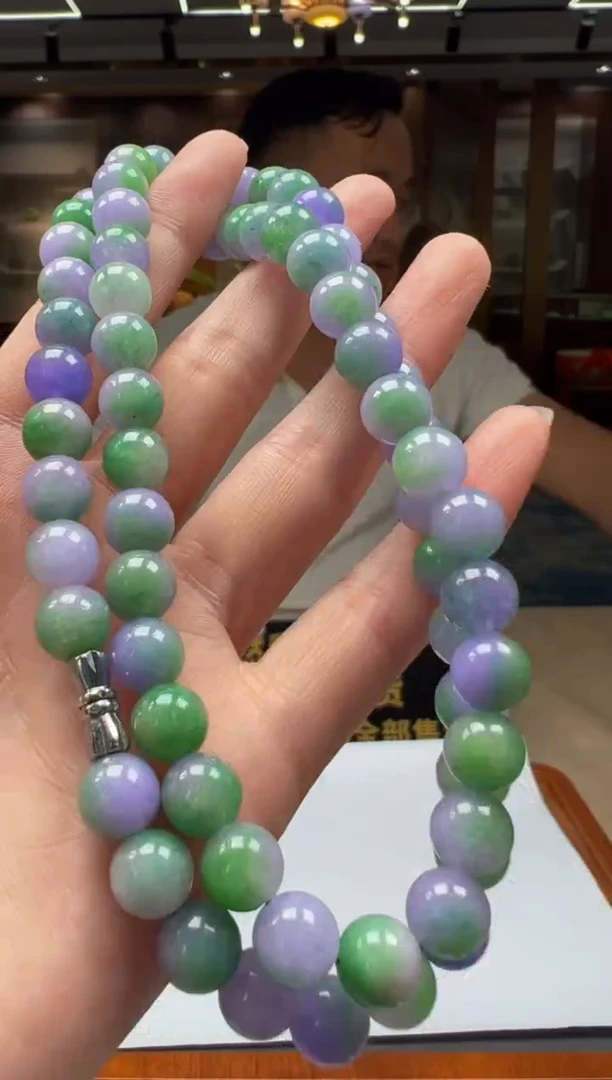 翡翠未镶嵌颈饰YY2025-8-2-40