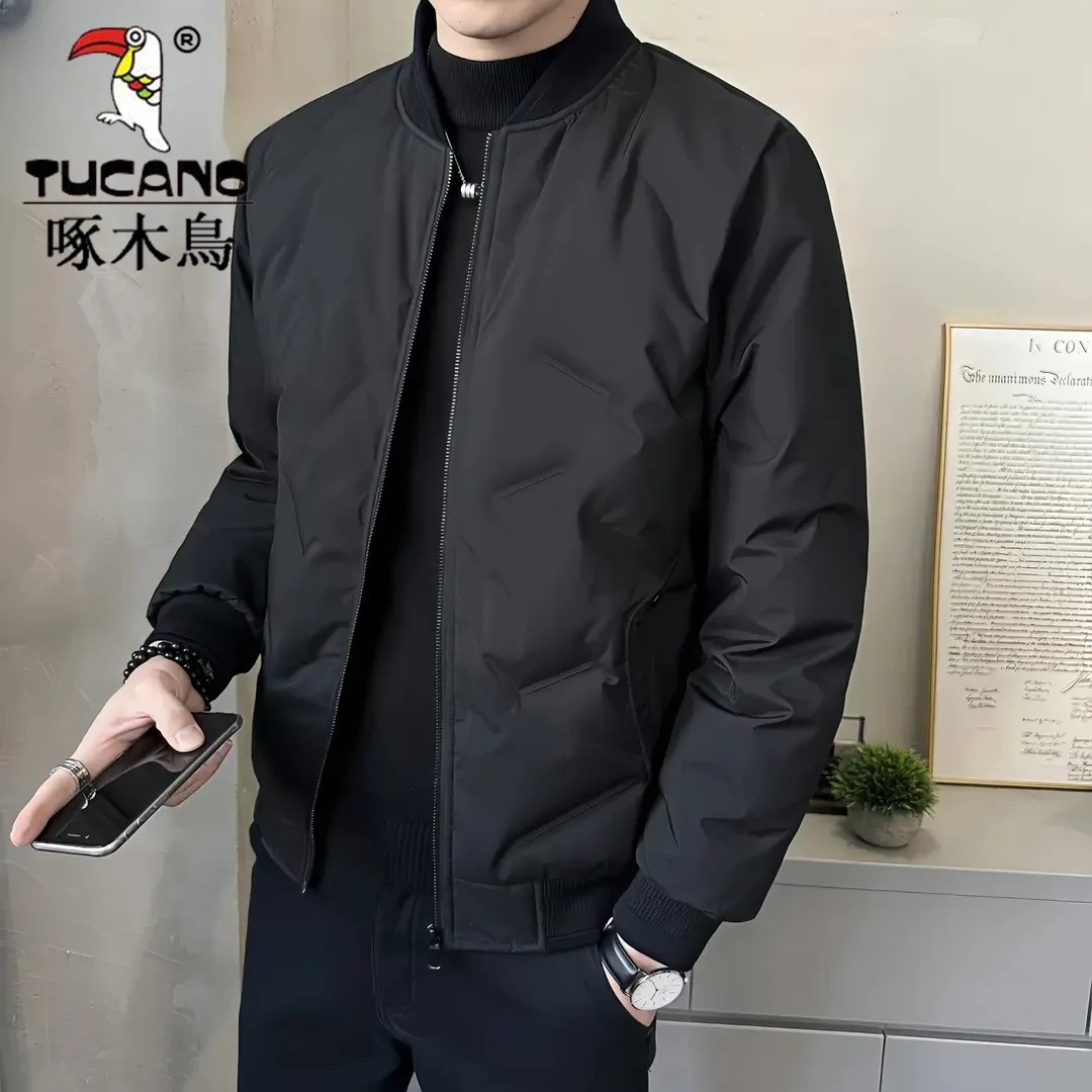 TUCANO/啄木鳥冬季男士休闲夹克轻薄羽绒服新款中青年时尚外套袄