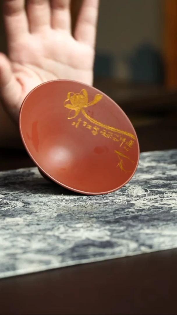茶杯紫砂12号宜兴紫砂原矿作品