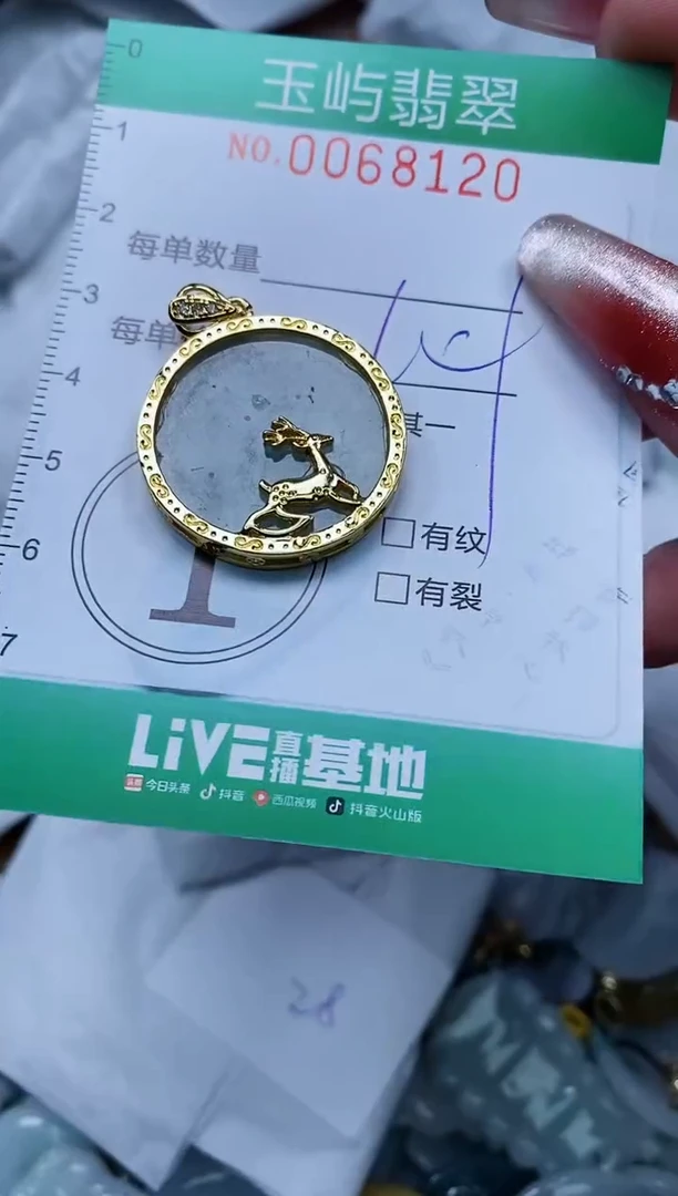 【闪购商品】翡翠颈饰未镶嵌闪购0068120