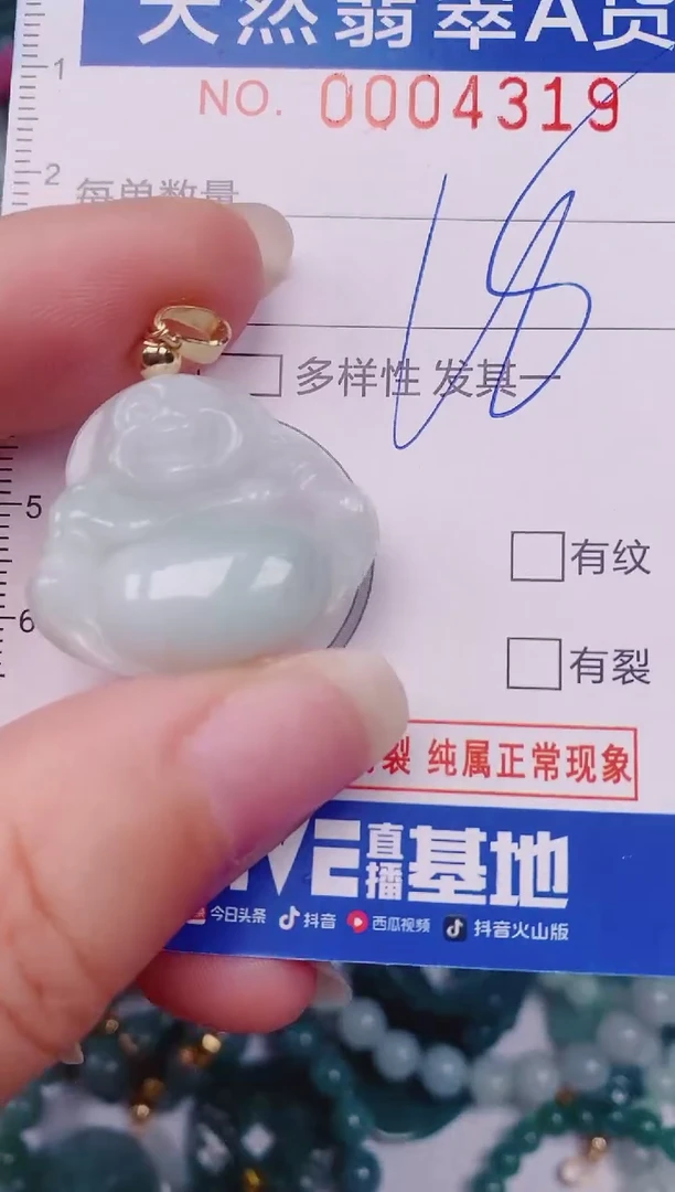 颈饰未镶嵌翡翠00004319