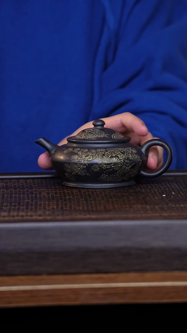 茶壶紫砂宜兴手工原矿紫砂壶001