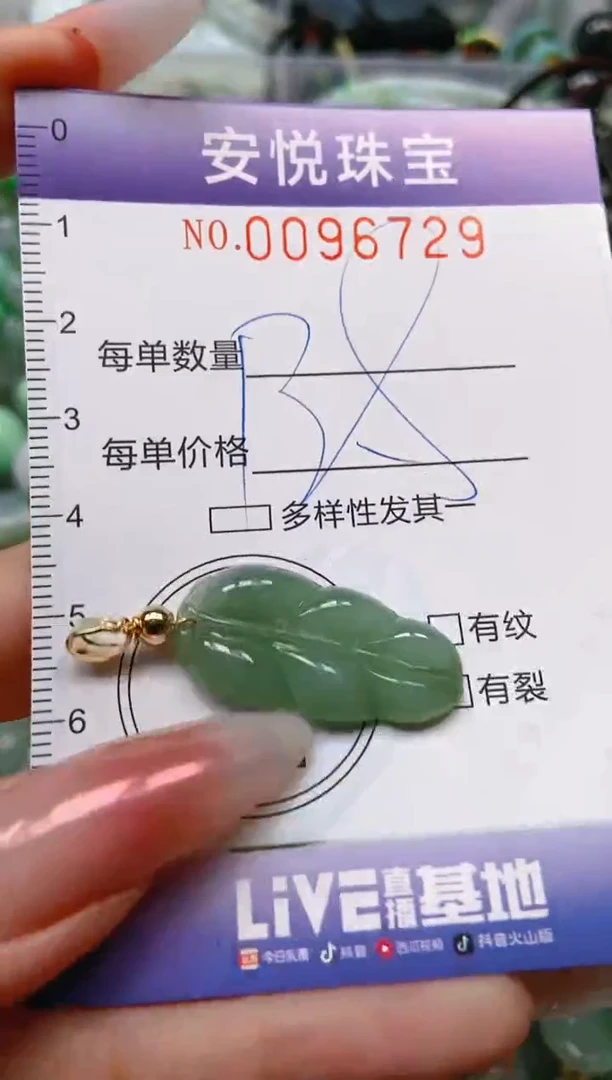 【闪购商品】翡翠颈饰未镶嵌闪购0096729