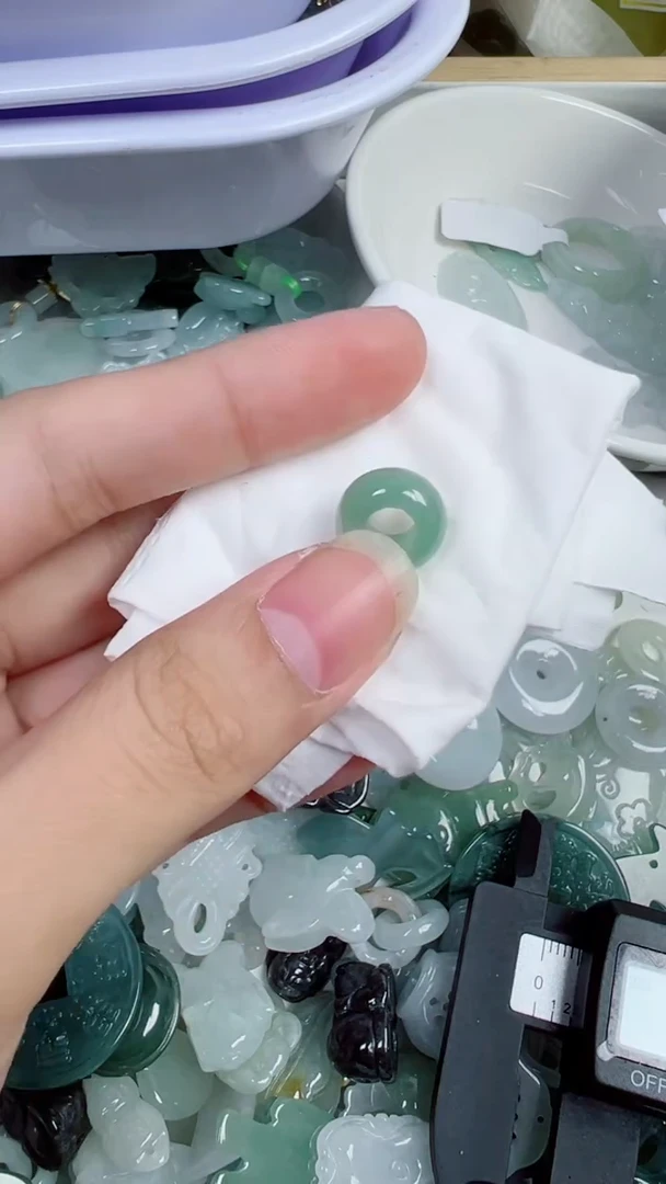 散珠翡翠431号链接，A货翡翠