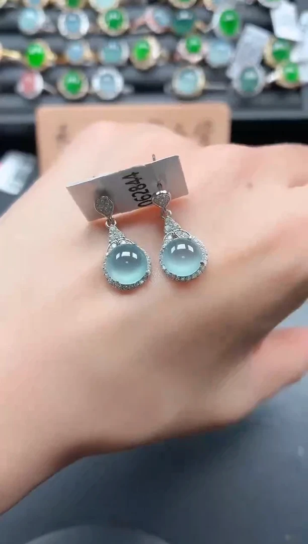 银S925镶嵌戒指翡翠111111