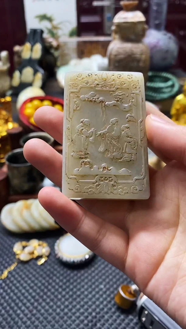 未镶嵌和田玉挂件牌子