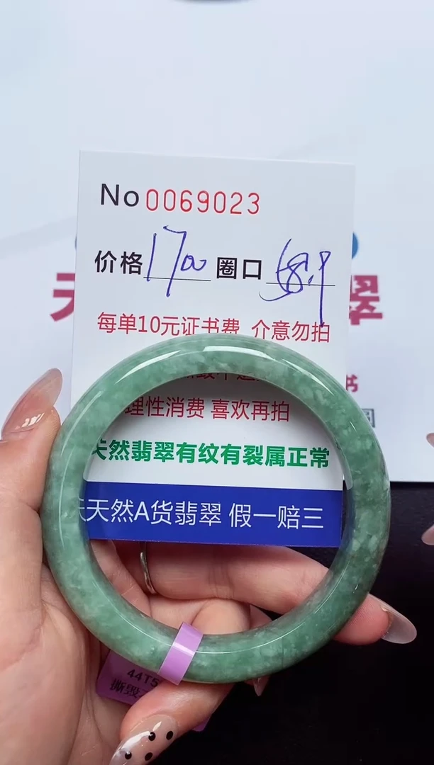 【闪购商品】翡翠手镯未镶嵌  0069023