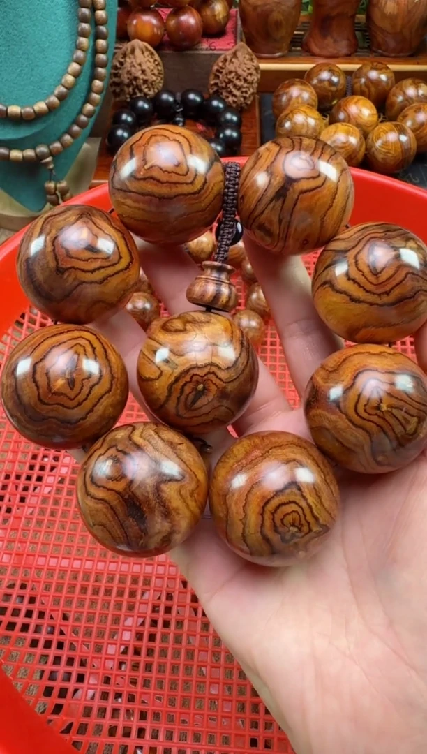 手串/手链黄花梨/降香黄檀海南黄花梨特色纹3.5