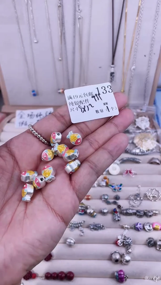 无足银纯银配件133