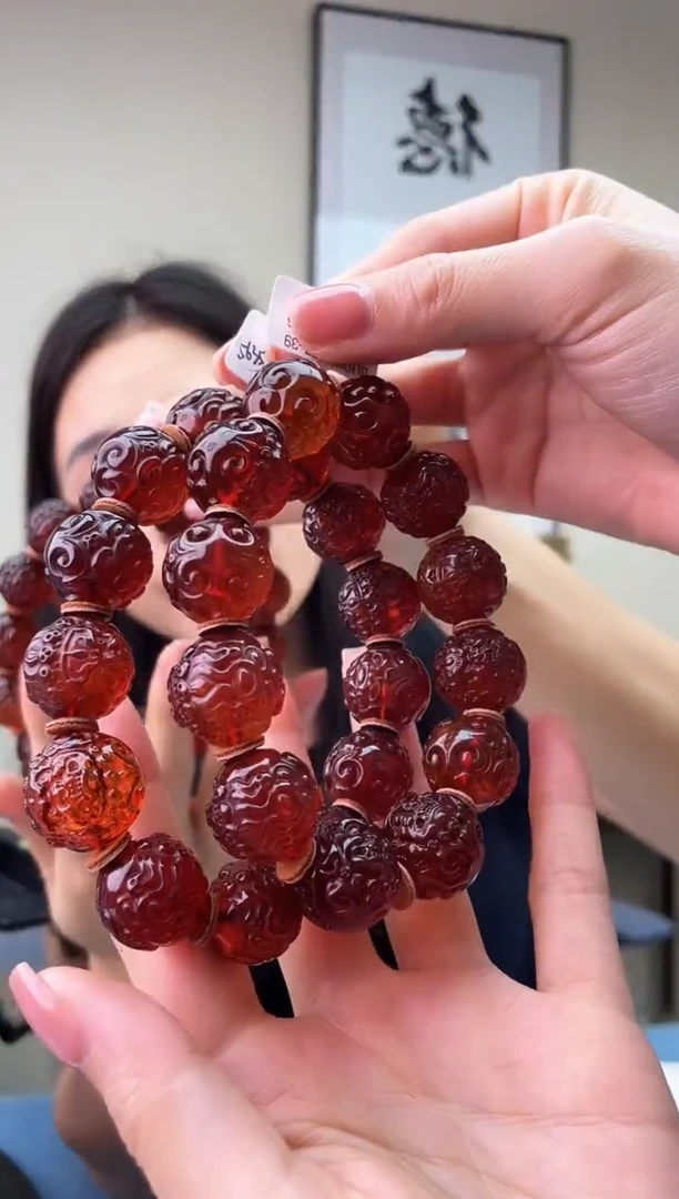 琥珀未镶嵌珠宝奇石T036.18假一罚十多样性发其一