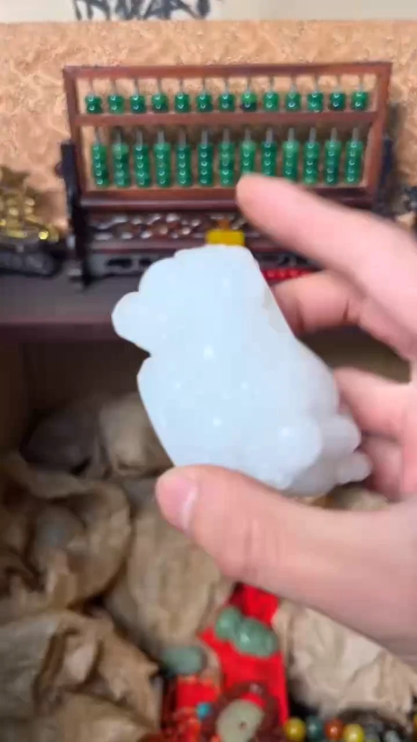 【闪购商品】和田玉挂件未镶嵌好运来直播间专属链接