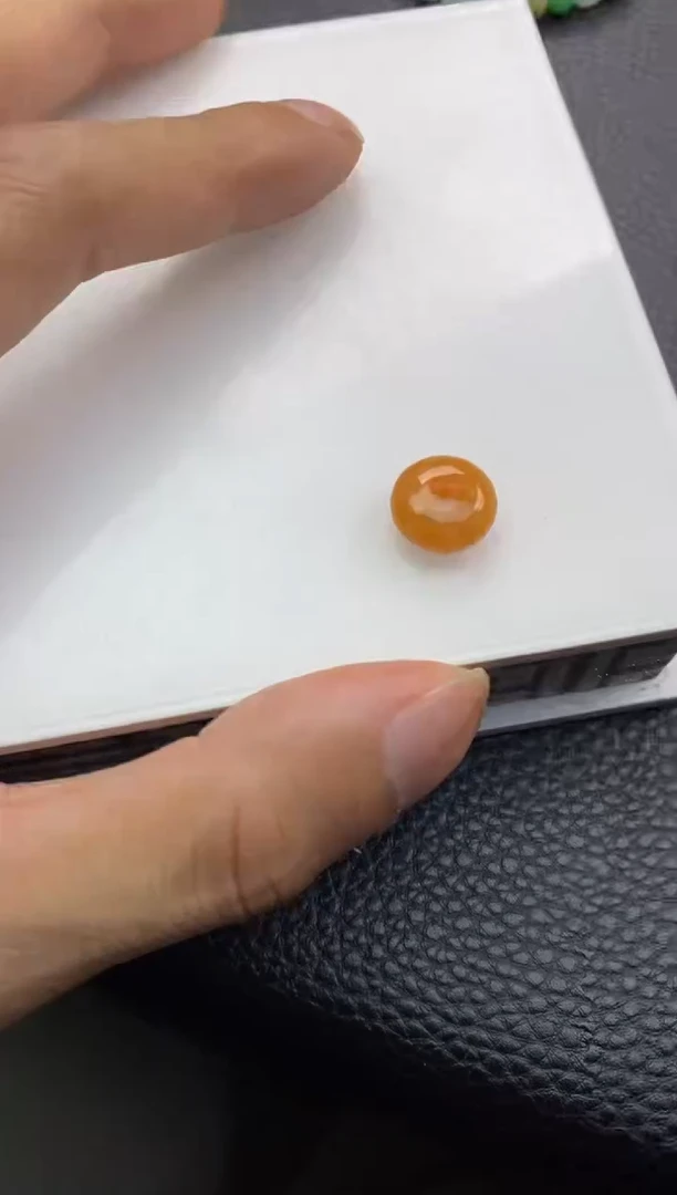 翡翠散珠40天然A货翡翠散珠卡11+