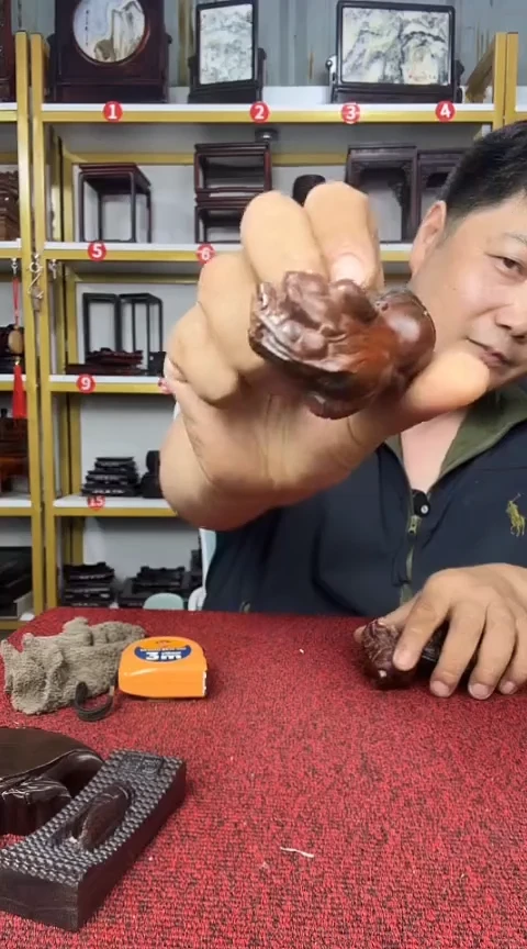 木大红酸枝貔貅*******