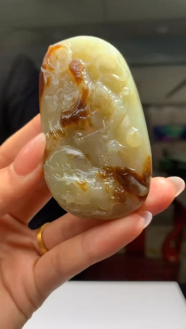 【闪购商品】定制和田玉Boss阳天然和田玉（拍一发一）