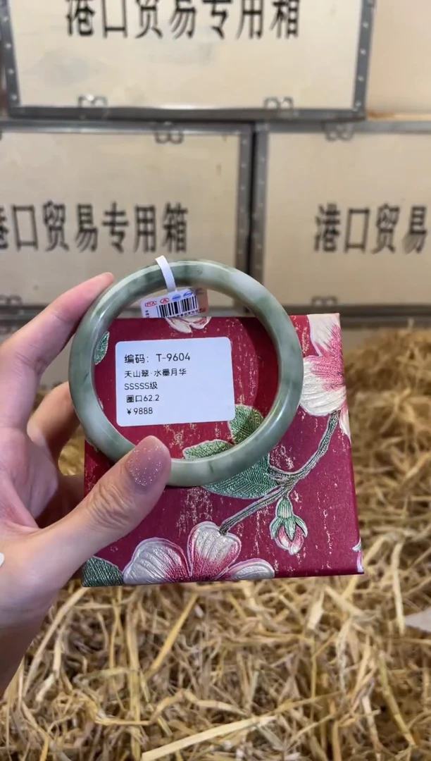 未镶嵌手镯石英质玉T9604
