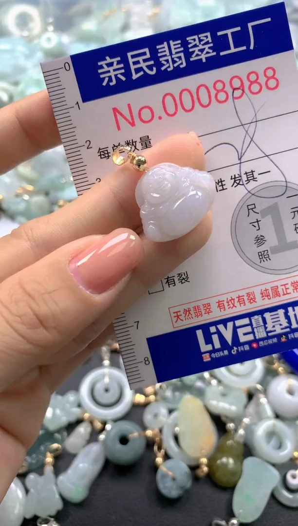 颈饰未镶嵌翡翠8988