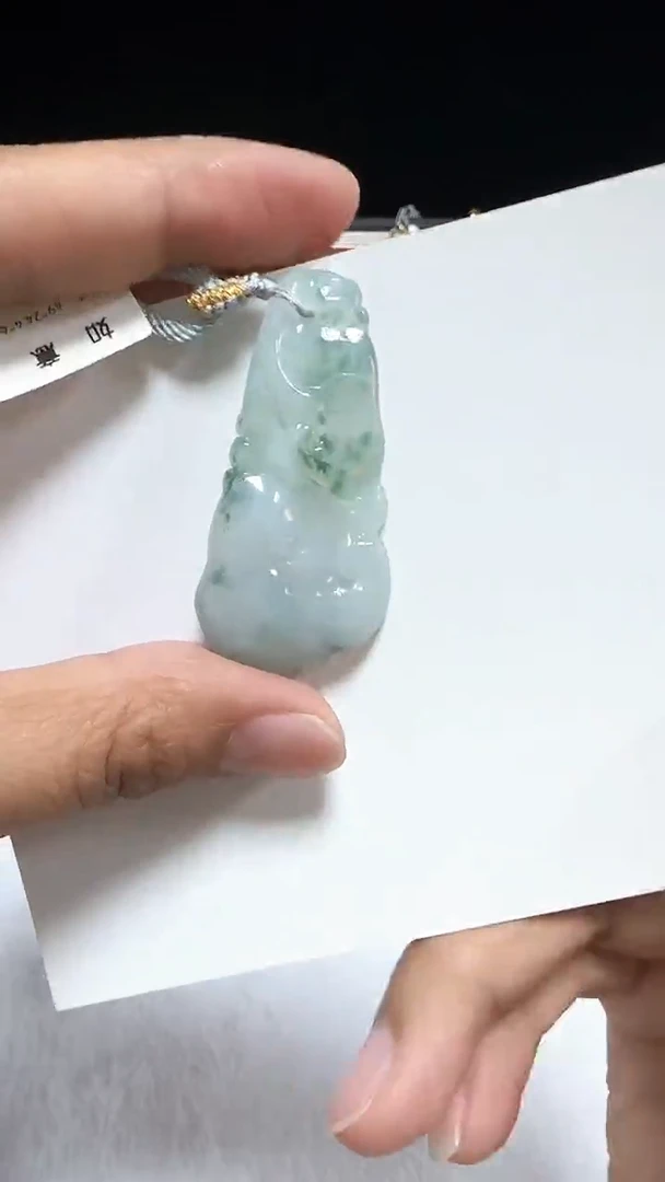 翡翠把件未镶嵌缅甸翡翠