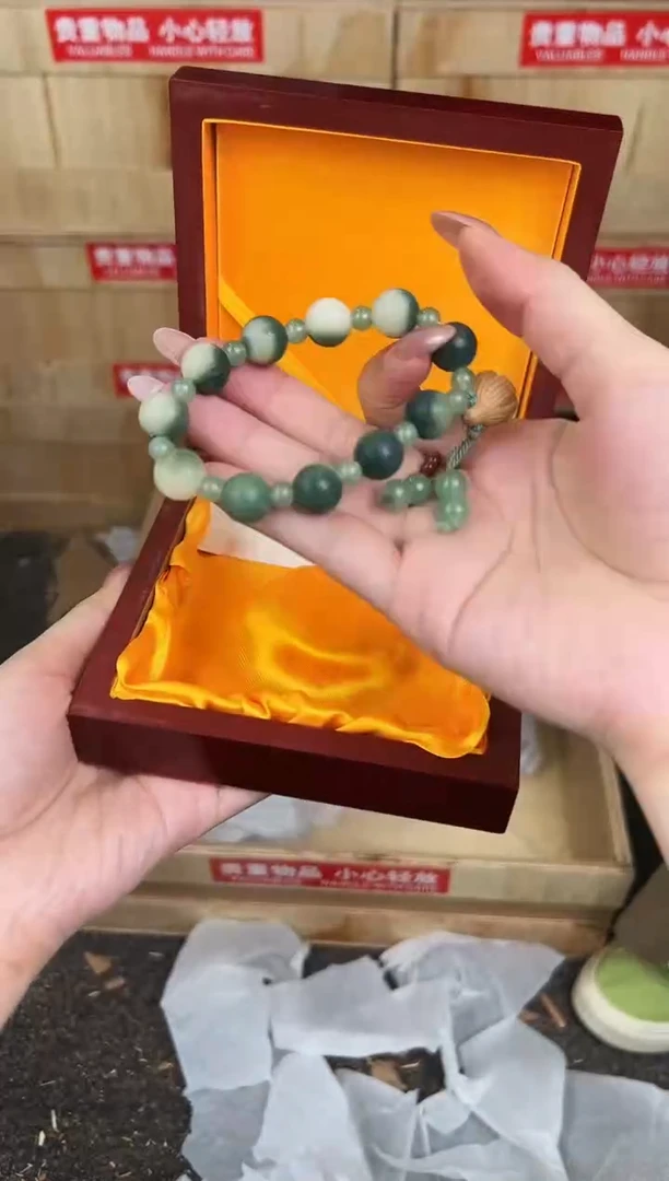万家文玩阁青玉菩提链接@@ys942