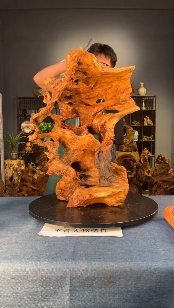 木卢师傅根艺作品（不包含人物摆件）