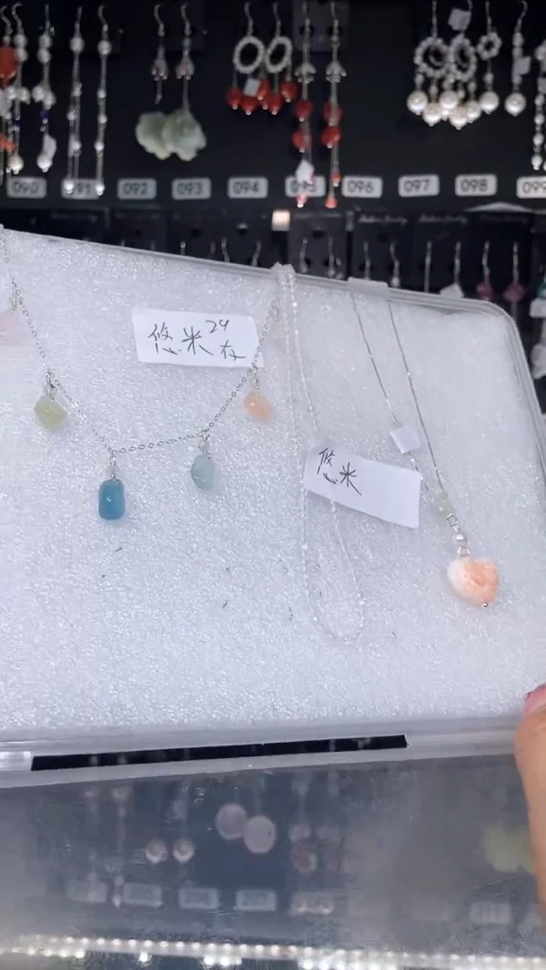 紫晶耳饰银S925镶嵌 悠米