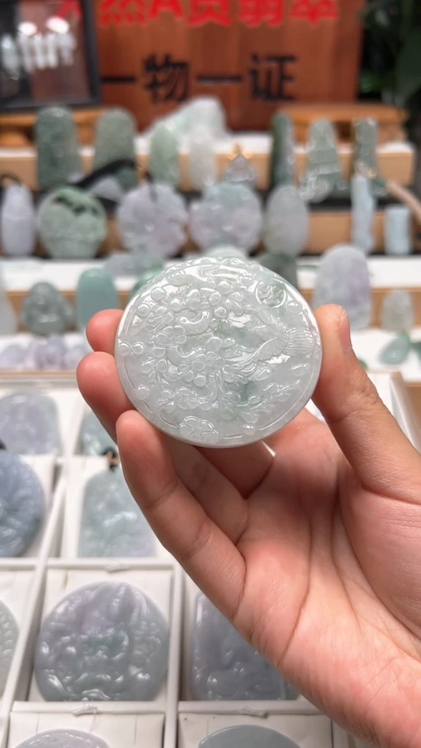 【闪购商品】翡翠颈饰未镶嵌 天然A货翡翠1/17/149