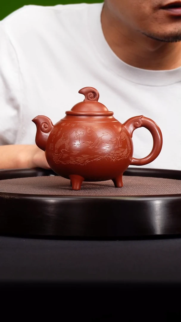 茶壶紫砂宜兴紫砂原矿壶