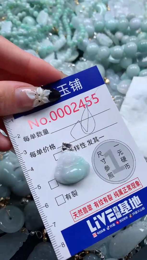 颈饰未镶嵌翡翠2455