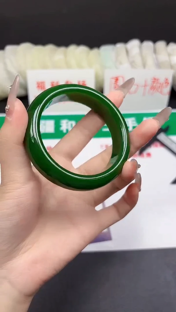 和田玉手镯未镶嵌188-1-59