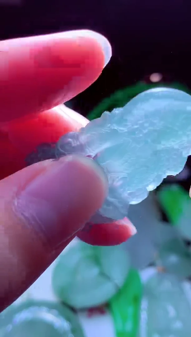 未镶嵌定制翡翠清*#翡翠毛货定制570516