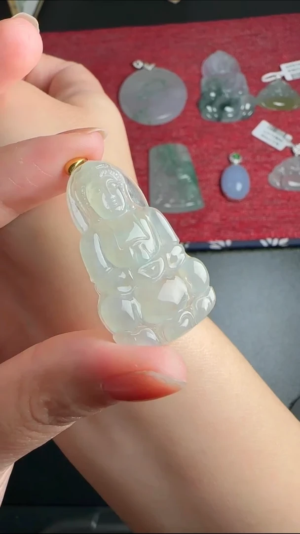 【闪购商品】翡翠颈饰18K金镶嵌WY0214101
