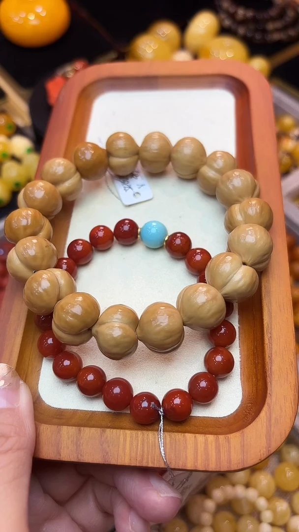 手串猴头核桃安*猴头大屁桃手串