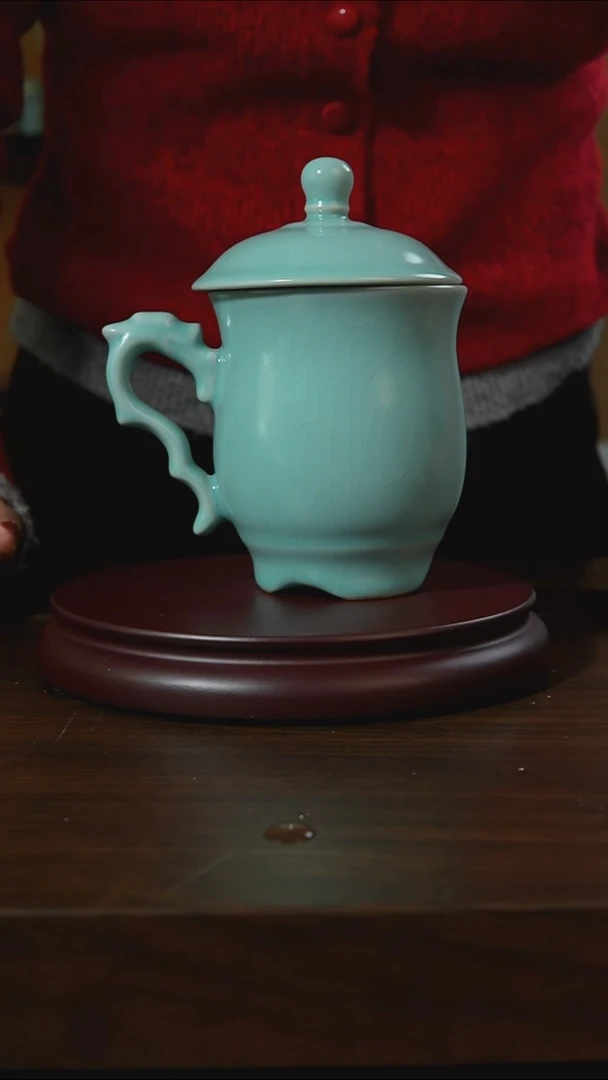 杯子瓷龙头办公杯