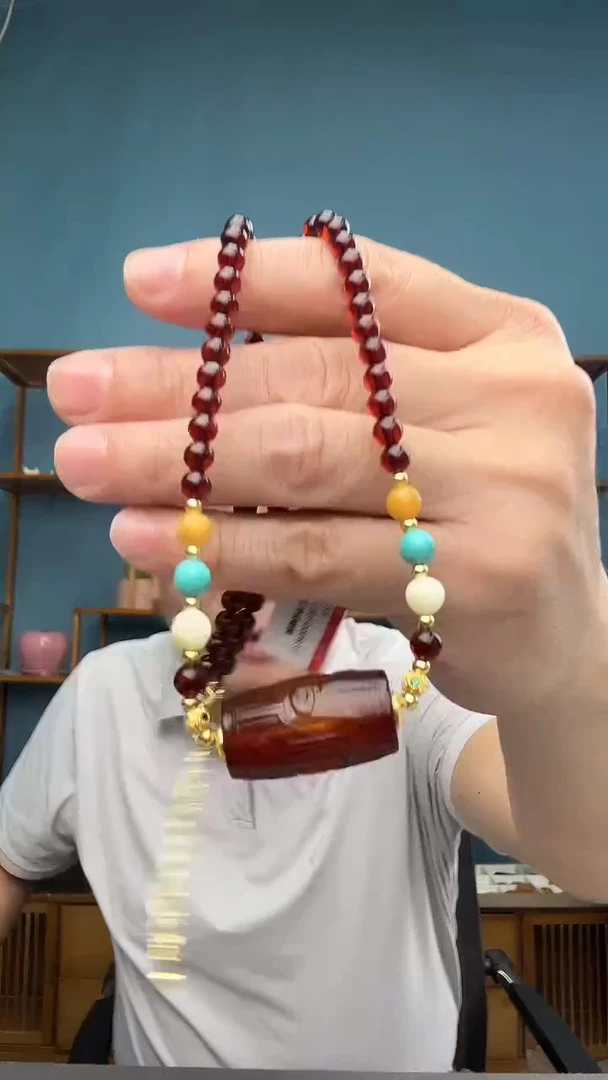 裸石琥珀未镶嵌糖****?红蓝珀