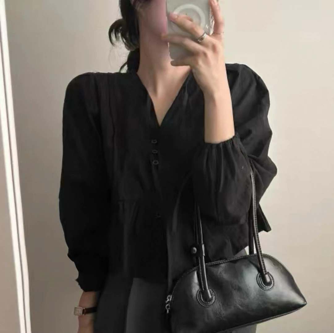 3076优雅显瘦小衫