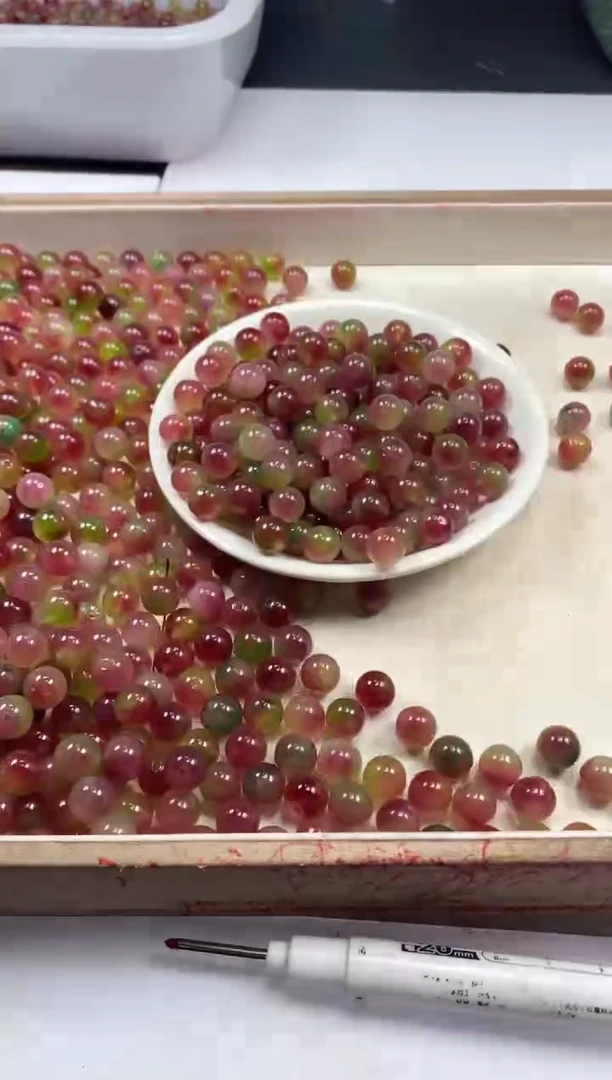 【闪购商品】玛瑙/玉髓颈饰未镶嵌w500梅花玉10mm*30颗