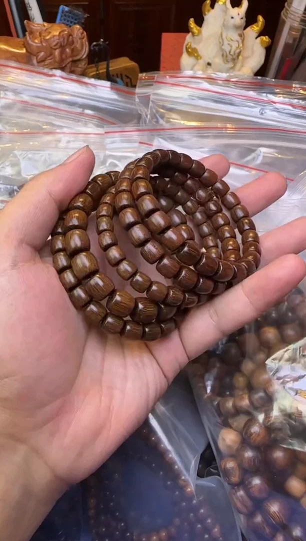 贡木手串/手链贡木血月直切单圈