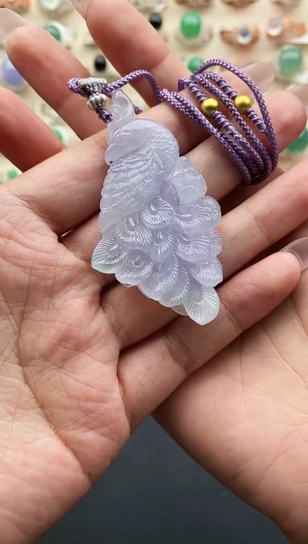 颈饰未镶嵌翡翠苓*玖缅甸天然A货翡翠22  8-