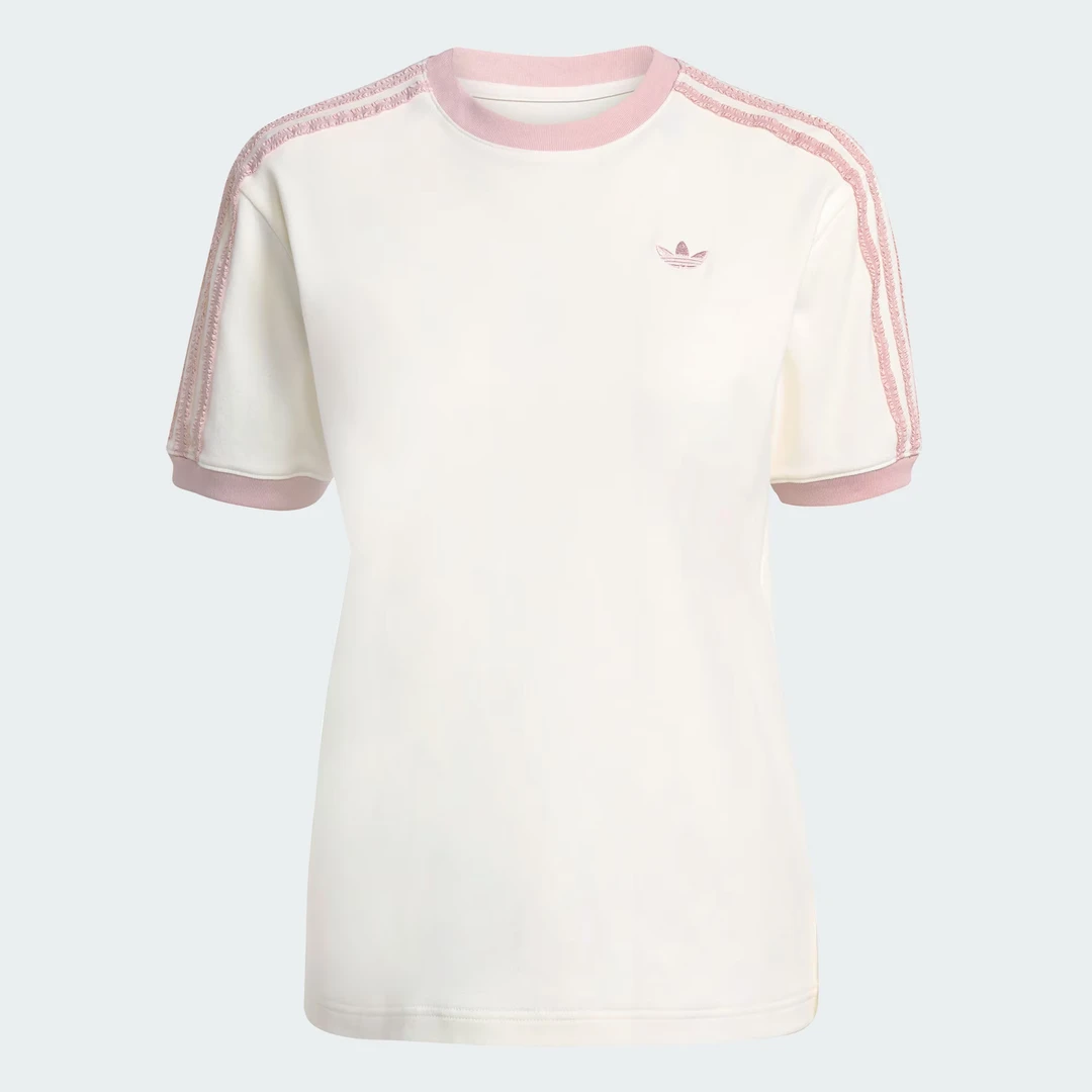 adidas/阿迪达斯女子三叶短袖运动短袖百搭T恤 KC8821