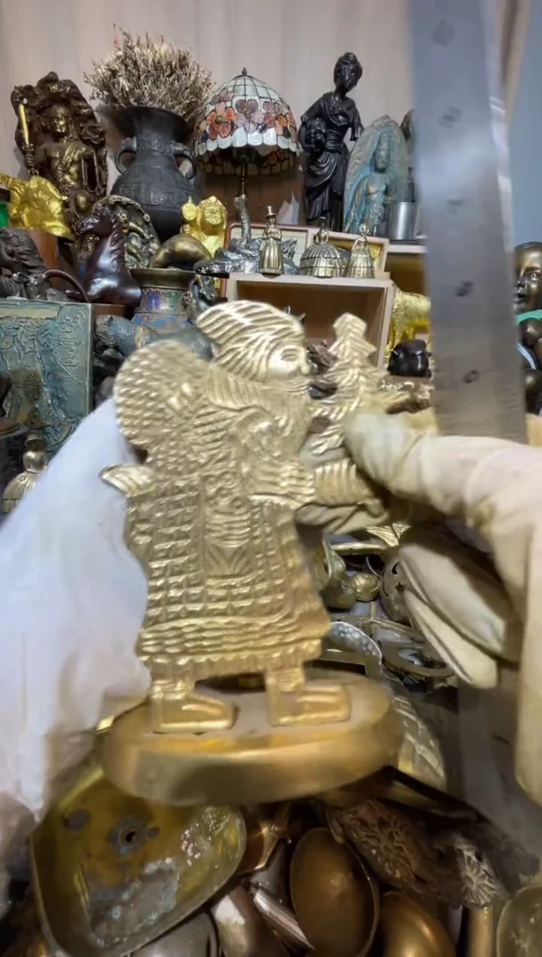 茶盏大阪回流商品铜器摆件65