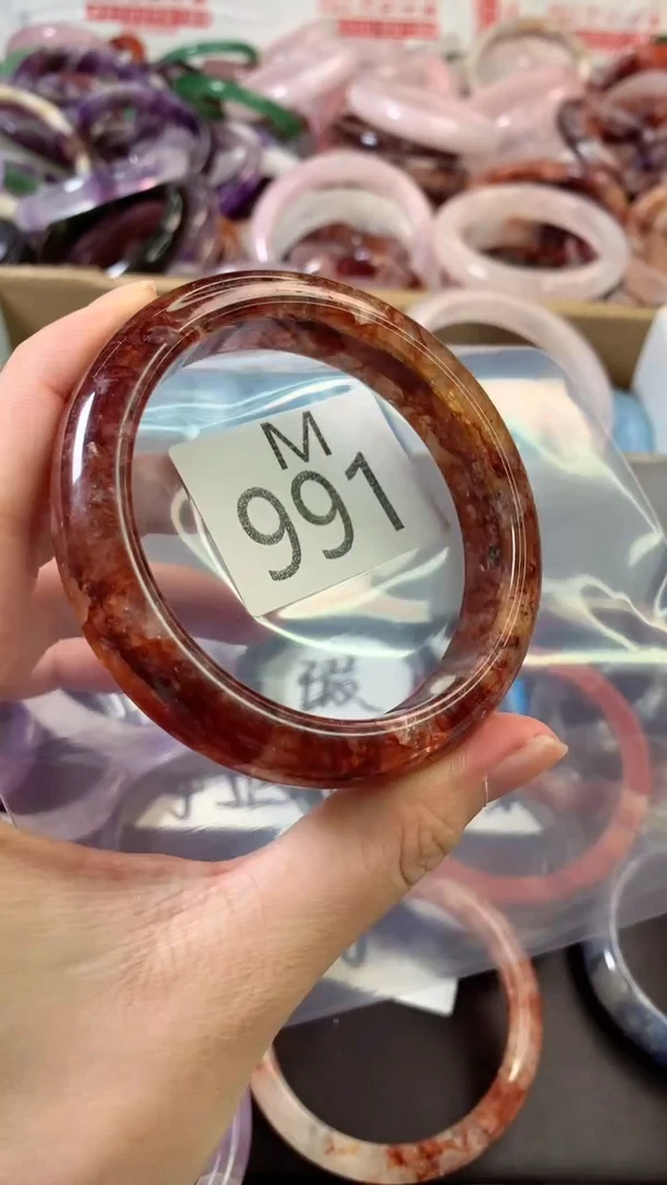 水晶手镯未镶嵌59手镯M991