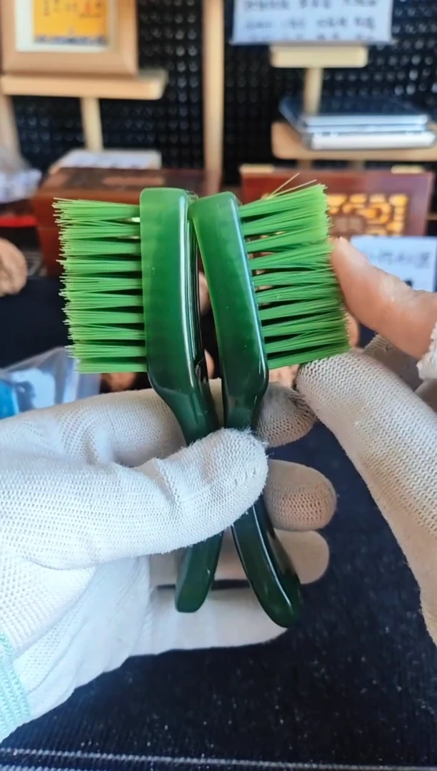 文玩核桃把件绿米核桃专用刷子2把
