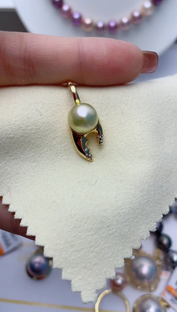 【闪购商品】海水珍珠颈饰银S925镶嵌W42